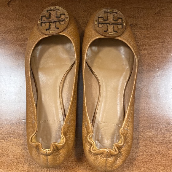 Tory Burch Reva ballet flats 7.5, British Tan - Picture 4 of 6